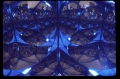 PP14, interior 2, 27x27x27 in, plexiglass, mirror, aluminum, 1968